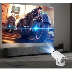 Projecteur Kinmis HY300 4K, Android 11, WiFi6, 200ansi, 1280 * 720p, Blanc