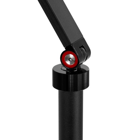 Λάμπα θεραπείας Glow MX3 για επιτραπέζια χρήση μαύρη — κοντινό μπράτσο