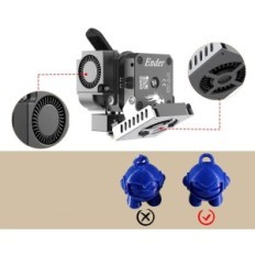 Ekstruder Sprite tiesioginio pavaros ekstruder Pro CRI-2161v10