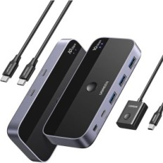 Ugreen USB C Switch 4 θύρες USB 3.2, 10 GB / s, προσαρμογέας διακόπτη USB