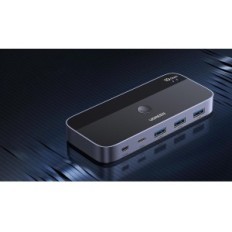 Ugreen USB C SWITCH 4 Porte USB 3.2, 10 GB / s, adattatore interruttore USB