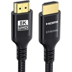 Cable ETSEINRI ET-8KHD-20M4K 20M, 48 GB / S 4K 144 Hz EARC HDCP 2.3 HDR10