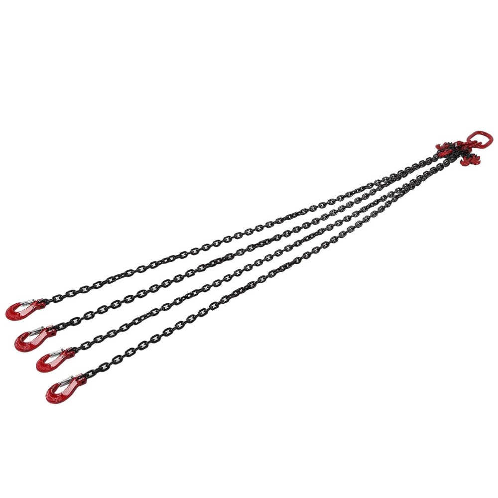 4-závitový řetězec Ejoyous 4t, 130cm s háčky, použitý