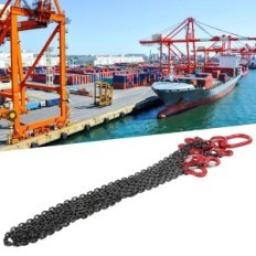 Catena da 4 fili EJoyous 4T, 130 cm con ganci, usati