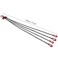 4- pin ipari lánc Ejoyous 4T, 130cm kampókkal, használt