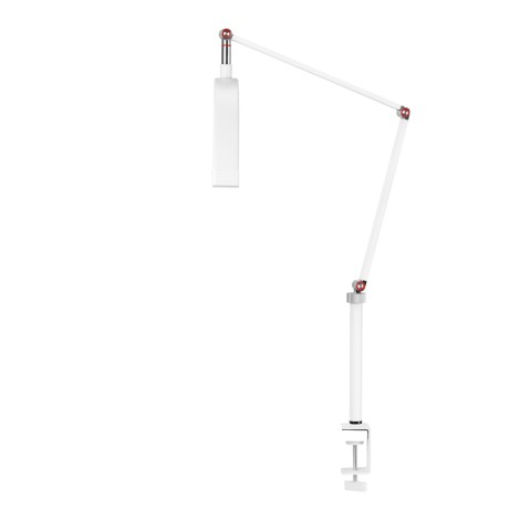 Glow MX3 bordbehandlingslampe hvid — fra siden