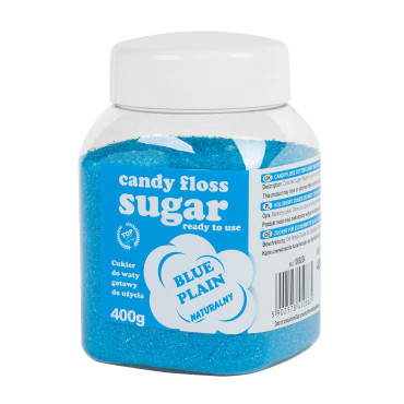 Colorful sugar for cotton...