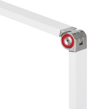 Lampe de traitement Glow MX3 blanche pour table — gros plan accoudoir