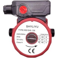 SHYLIYU ZYBRS-15 / 6-130-X Kiertopumppu kuumalle vedelle, 1500 l / h, käytetty