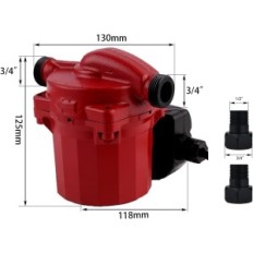 Shyliyu Zybrs-15 / 6-130-x cirkulationspump för varmt vatten, 1500 l / h, används