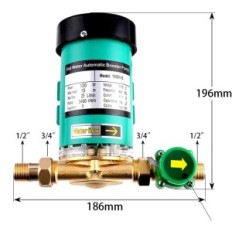 Cirkulační pumpa Shyliyu PBZYB15GR-15V2-EU, 1500 l / h, 120W, výstava