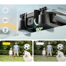 Droni Püha Stone HS440 kaamera 1080p, 2 patareid, pikk lennuaeg, FPV