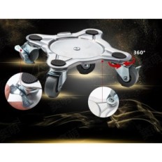 Um conjunto de móveis com rodas de transporte de polia, 1500 kg