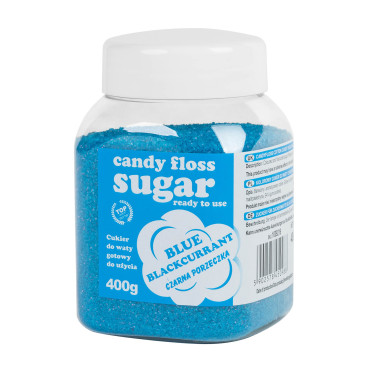 Colorful sugar for blue...