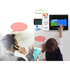 Sistema de alarme de toda a casa do Clouree, Wi-Fi, Sensor PIR Motion, usado