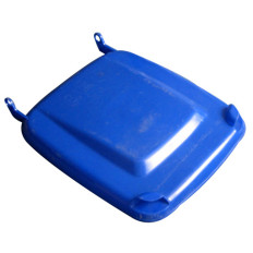 Deksel deksel voor een vel afvalbak 120L blauw