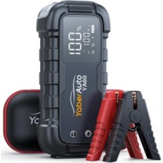 Automobilový startér YABERAUTO YA60, 6000 A, 45 W, Power Bank 26800 mAh