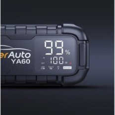 YaberAuto starter YA60, 6000 A, 45 W, Power Bank 26800 mAh