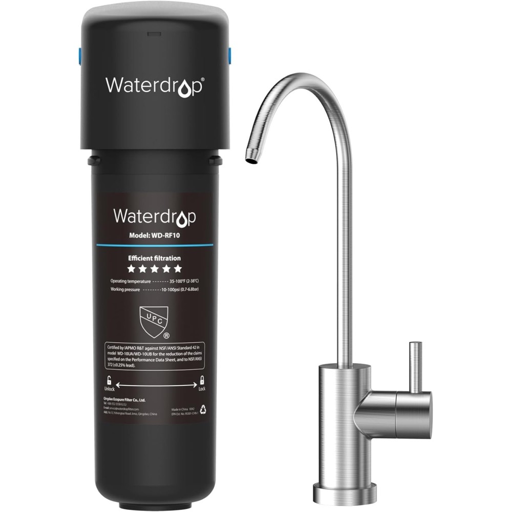 Waterdrop 10UA WD-RF11 water filtration system, 30,000 liters