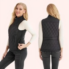 Women's Kintive US / EU-M heating vest, Asia-M / L, battery 12000 mAh