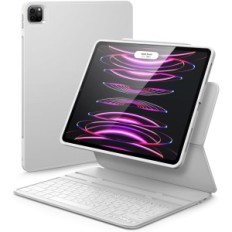 Etui ESR billentyűzet iPad Pro 12.9 fehér mágneses tok billentyűzet