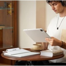 Etui ESR billentyűzet iPad Pro 12.9 fehér mágneses tok billentyűzet