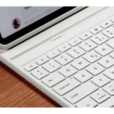 Etui z klawiaturą ESR do iPada Pro 12.9 białe magnetyczne etui z klawiaturą