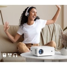 Izeker-projector, 5G WiFi, Full HD 1080P, 4K, iOS Android HDMI, gebruikt