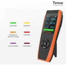 Tester jakości powietrza Temtop LKC-1000S+ 2nd, TVOC PM2.5, Powystawowy