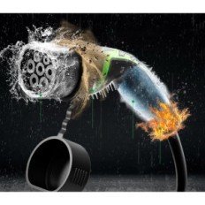 ECOPOINT EVC-M2F2, 2. típus, 22 kW, 5m, 32 A, táska, használt