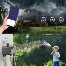 Förare för vattendievoo WT-13W, Wi-Fi, 4 utgångar, RFID, 60m, används