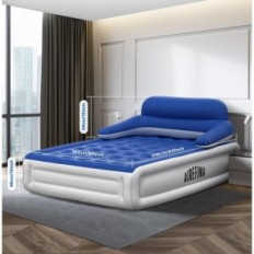 Pneumatisk madrass med Airefina Headboard, AF-A01, 216x152x91.5 cm