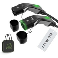 Kabel ładowarki EV Teskee typ 2 do Wallbox EV, 11kW 16A 5 metrów trójfazowy