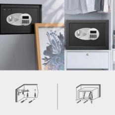 Safe Wasjoye XJK-20ED-DE 20.3 L, 26 * 37 * 27 cm, svart