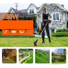 Akumulátorový spalovací spalování Scythe Conpom 650 W, 24V Trimmer, použitý