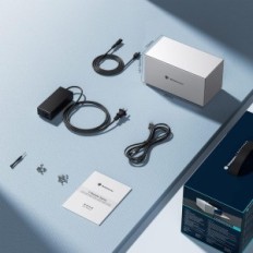 Yottamaster PS400U3 4- Bay merevlemez ház, USB 3.0, használt