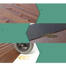 Liekumm TR602SW rampe, døråbning 2,5 x 90 cm, op til 800 kg, aluminium