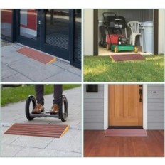 Liekumm TR602SW Ramp, πόρτα 2,5 x 90 cm, έως 800 κιλά, αλουμίνιο