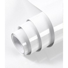 Self-adhesive foil Hode, white brocade, 90cmx6m, glossy, self-adhesive