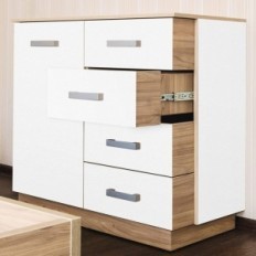 Folia samoprzylepna Hode, biały brokat, 90cmx6m, błyszcząca, samoprzylepna