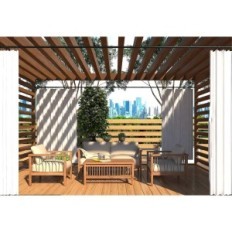 Meisenberg, 310-360 cm, högt kolstål, svart matta