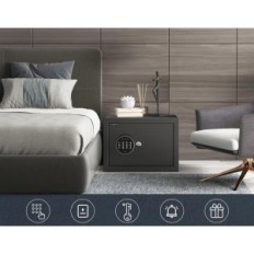 Bezpečný Wasjoye 38.5L, ohňovzdorné 15,75 x 15 x 12,2 '', bez kľúča, zatvorené