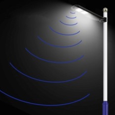 Utcai lámpa napelemes panelekkel Visdom 300lm, 100W, 2 db, Post- kiállítás