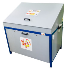 Workshop-wasmachine met milieuvriendelijke circulatie MST 1200 met dekking