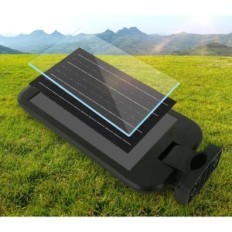 Straatlantaarn met zonnepanelen Wisdom 300LM, 100W, 2 stuks, tentoonstelling