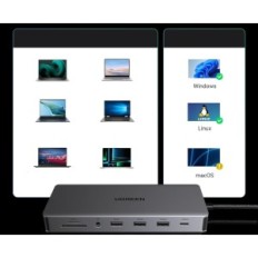 UGREEN REVODOD PRO 313, 4K, 100W PD, GIGABIT Ethernet