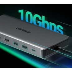 UGREEN Revodok Pro 313, 4K, 100W PD, Gigabit Ethernet dokkoló állomás