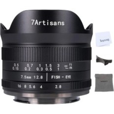 Vislensoog 7artisters 7,5 mm F2.8 II voor Fujifilm-camera's