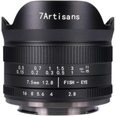 Vislensoog 7artisters 7,5 mm F2.8 II voor Fujifilm-camera's