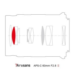 Fish Lens Eye 7artisteri 7,5 mm F2.8 II za Fujifilm kamere